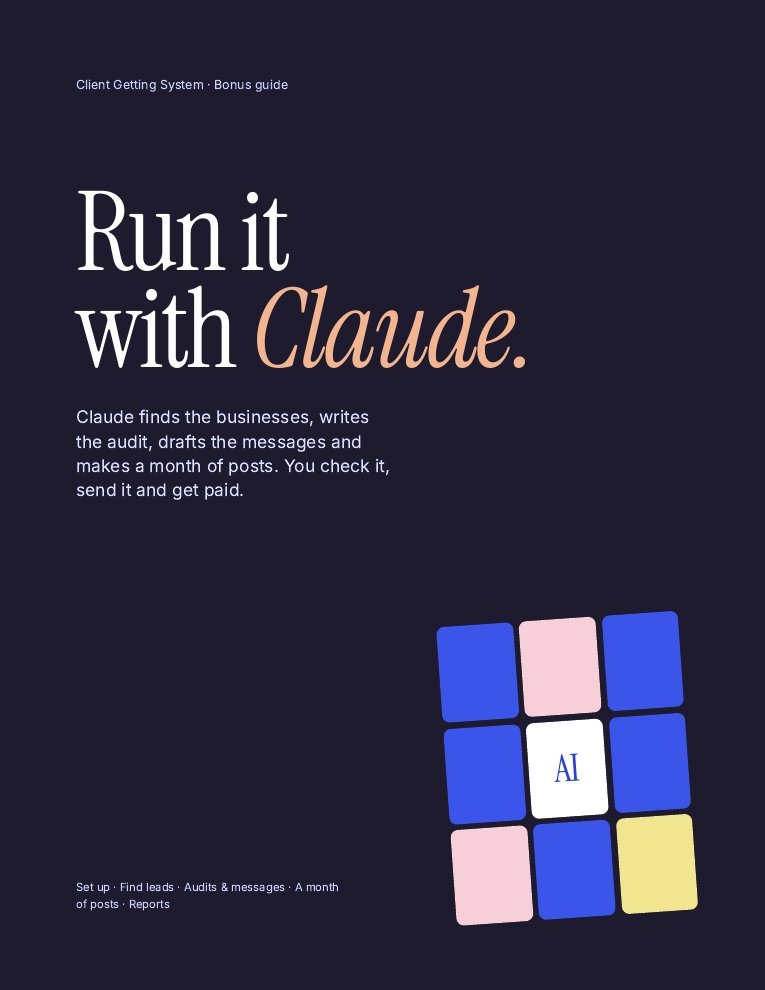 Run It With Claude guide cover