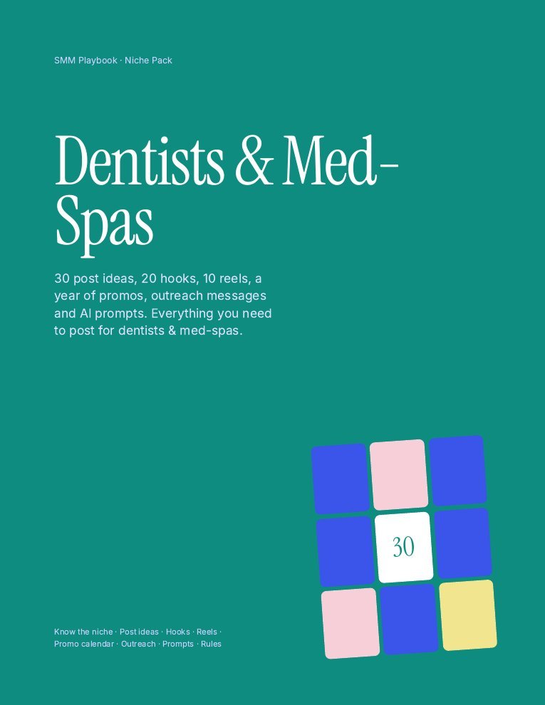 Dentists & Med-Spas Pack preview